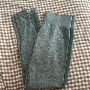 Gymshark Flex High Wasited Leggings- Green Marl